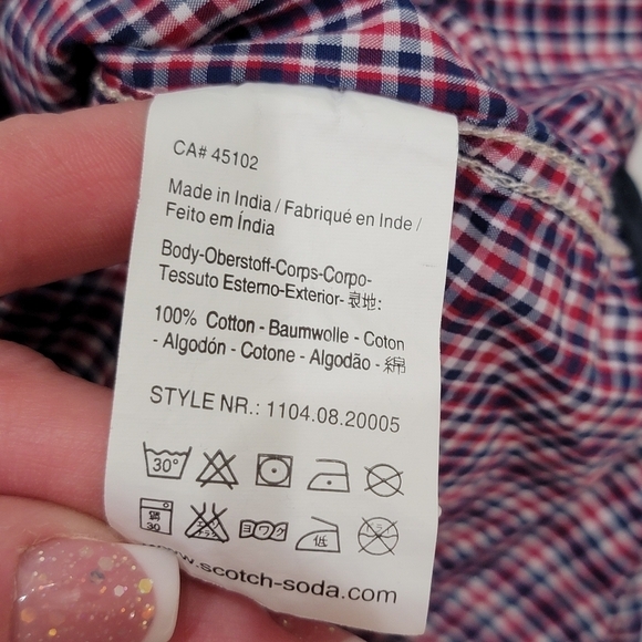 Scotch & Soda long sleeve button down. - Picture 15 of 16